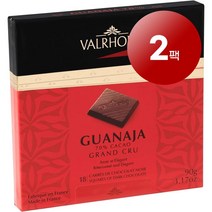 Valrhona 발로나 프랑스 정통 70% 과나하 레스 레 발로탱 박스 그랑 크뤼 다크 초콜릿 90g Les Ballotin Boitesgrands Crus Chocolat Noi, 2팩