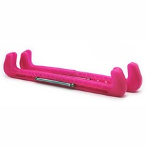 스케이트 날집 아이스 블레이드 커버 가드 하키 조절식 스프링 액세서리 스포츠 부품 휴대용 보호 1 쌍, 분홍색, [07] pink