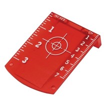 표적지시기 레이저 레벨 미터 타겟 보드 반사경 레이저 측정 도구 액세서리 서바이벌용품, 빨간색