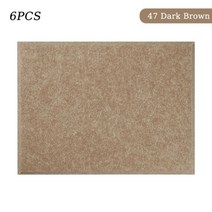 방음판 흡음 시공 방방음 음향 패널 방음 개 사운드 흡수 스튜디오 벽 스티커, Rectangle, 47 Dark Brown, 0.9cm High Density