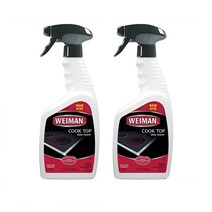 Weiman Ceramic & Glass Cooktop Cleaner 와이만 인덕션 전기레인지 클리너 12oz(355ml) 2개, 1개