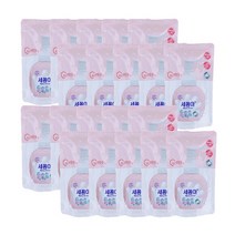 온더바디 세꼼마 버블 항균 핸드워시 파우더향 리필 200ml X 20개 한 박스