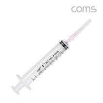 LV2860 컴스 플라스틱 주사기 12ml 다목적 다용도, 1개, 1개