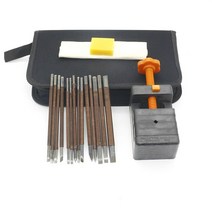 우드카빙 조각도 조각칼 목공끌 접목도 키트 고품질 18pcs 인감 조각 도구 샌드위치 침대 돌 초보자 목공 세트 망간 스틸 스톤 나이프, 없음