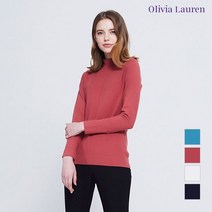 올리비아로렌 하프넥 텍스쳐 니트. VOBBLVW9231