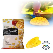 [메가마트]냉동 애플망고 1k, 1개, 1kg