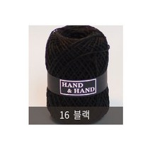 [니터스] 핸드앤핸드 린넨마(Linen_70g), 16 블랙