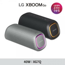LG 엑스붐GO XG7Q 포터블 블루투스 스피커, XG7Q 미드나잇블랙[A215]