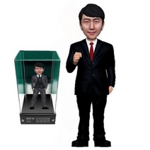 아바타피규어 주문제작 실사 남자 정장 피규어 퇴직 퇴직패 승진 승진패 트로피 감사 감사패 기념 기념패 축하 축하패 공로 공로패 선물, 4번- 정장 한손 화이팅