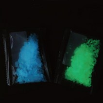 미술시간 축광 공예재료 야광알갱이10g 축광안료 UV공예 파우더, 옐로우그린, 1개