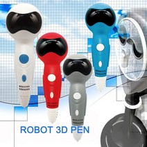 필라멘트 로봇 3d 펜 인쇄 드로잉 PLA 필라멘트 리필 뜨거운 차가운 온도 생일 선물, 01 빨간