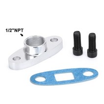 an410 12 npt 터보 오일 공급 입구배수구 플랜지 어댑터 키트 wt3 t4 t25 t28 t30 t04b t04e gt30 gt28 gt55용 가스켓, OFG32, 1개