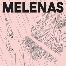 LP판 미국 Melenas 자칭 데뷔 앨범 클리어 레드 컬러 레코드판 LP