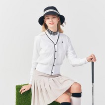 클리블랜드 스트레치 우븐나일론 여성 가디건형 골프바람막이 (CGWJK31502), BL