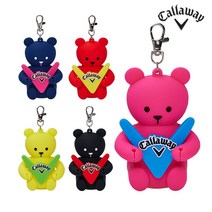 2022 캘러웨이 파우치 베어 S 볼&티 케이스 골프용품, 블랙