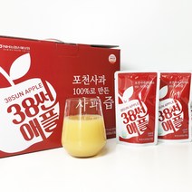 38sunapple 38썬애플 100% 포천 사과즙