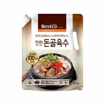 베스트코 진한 돈골육수 2kg, 1개