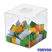 ForU173 응모함 특소 아크릴꽂이 투명아크릴 부동산가격안내시세판 아파트부착게시판