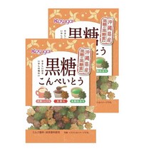 카스가이 제과 브라운 슈가 콘페이토 사탕 Kasugai Confectionery Brown Sugar Konpeito 35g 6개 2팩 일본 배송