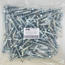 철 웨지앙카 M10x100mm 80개입 콘크리트 앙카, 웨지앙카 철 M10x100mm(80개)