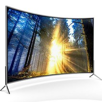 대형티비 슬림 초고화질 스마트 100인치 TV 65인치 75 80 120 WIFI, 곡면방폭55스마트웹버전
