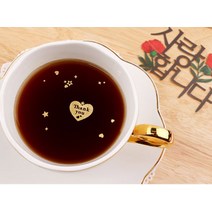 티골드 식용금박 {어버이날} 특별한 감사 선물 파티 데코용 행사, 3. 오래오래, D03 러브