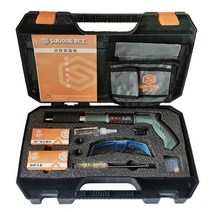 미니발사못도구 미니타정기 발사 못발사총 와이어, 3세대 단순화+액세서리(전원 조절 가능)