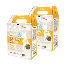 닥터도비 애견 말랑말랑 스킨앤코트 사료 오리고기, 2개, 1.2kg