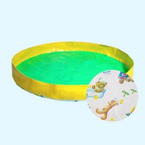 촉감놀이 매트 유아 아기 놀이방 거실 어린이 오감 접이식 애기 모래 물감, 140 x 15cm x 1개