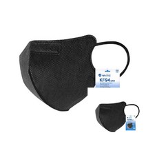 애니가드 KF94 새부리 입체형 마스크 블랙 대형 1매 KF94일회용마스크 미세먼지마스크 1회용마스크 비말마스크