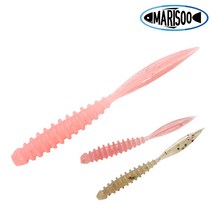 아징크로스 볼락웜 아징 전갱이 풀치 우럭 송어 웜 루어낚시 국내산 핸드메이드 10개입, 블루펄