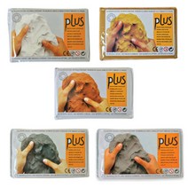 PLUS 칼라 찰흙 1kg/테라코타 도자기 점토/색상선택, PLUS 칼라 찰흙 1kg-검정