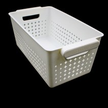 수납바구니 소품샵 주방 욕실 사무실 병원 PVC 26x14cm