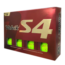 스핀력 비거리 극대화 볼빅 S4 4피스 골프공 12개입 세트 선물 우레탄