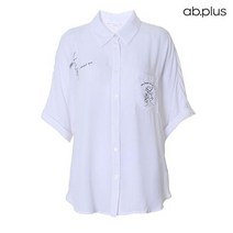 드롭숄더라인드로잉블라우스LSV2ZB05A
