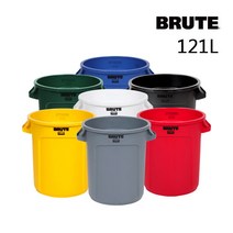 [브루트] BRUTE 벤티드 121L - 원형컨테이너, 블루