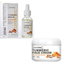 강황 페이스 세럼 오일 강황 비누 화이트닝 에이스 블레미쉬 코렉터 Dark SpoUS, 크림+세럼