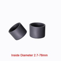 2.8mm-78.5mm 실리콘 고무 라운드 캡 의자 가구 피트 파이프 튜브 엔드 커버 더스트 씰 보호 가스켓 화이트, 02 Black_09 10.7mm-4pcs