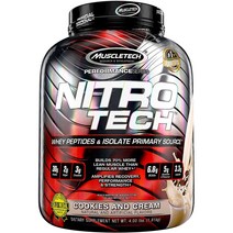 머슬테크 니트로 테크 분리 유청 단백질 1.81kg 4종, 3. 딸기