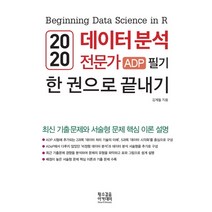 데이터 분석 전문가 ADP 필기 한 권으로 끝내기(2020):최신 기출문제와 서술형 문제 핵심 이론 설명, 황소걸음 아카데미