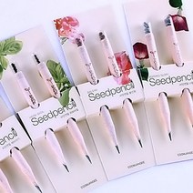 (꿈쟁이) 몽당 씨앗연필 (2개입)_재미있는 씨앗심기, 선택_봉선화