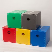 동진포장 이사박스 단프라박스 12호사이즈(900*500*600) 3개, 회색