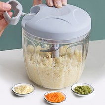 다용도 야채 슬라이서 슬라이스 고기 마늘다지기, 500ml