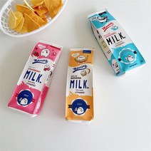 [레드제이] 레트로 우유 필통 3color, 앨로우