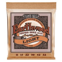 Ernie Ball - Earthwood Phosphor Bronze Light / 어쿠스틱 스트링 011-052 (P02148), *