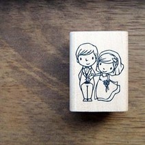 아트박스/스탬프 하우스 [웨딩]신랑신부, 본품