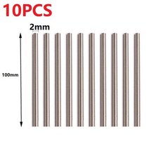 Steel Rod Round Bar Tools Lathe Tool Metrics Portable Silver Rods Straight Shank Tungsten 100mm Long, 01 CHINA, 07 4mm