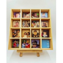 소담포토 엄마표 돌상 셀프 돌테이블 백일사진 가족사진 나무액자 인테리어, 칸칸이퍼스트이어