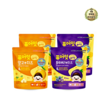 퓨어잇 내이브로 망고엔치즈 2p + 블루베리엔치즈 2p, 16g, 1세트, 망고치즈, 블루베리치즈