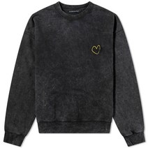 앤더슨벨 Andersson Bell Oversized Heart Sweat - Black